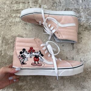 Vans Disney Mickey and Minnie Mouse High Top Sneakers